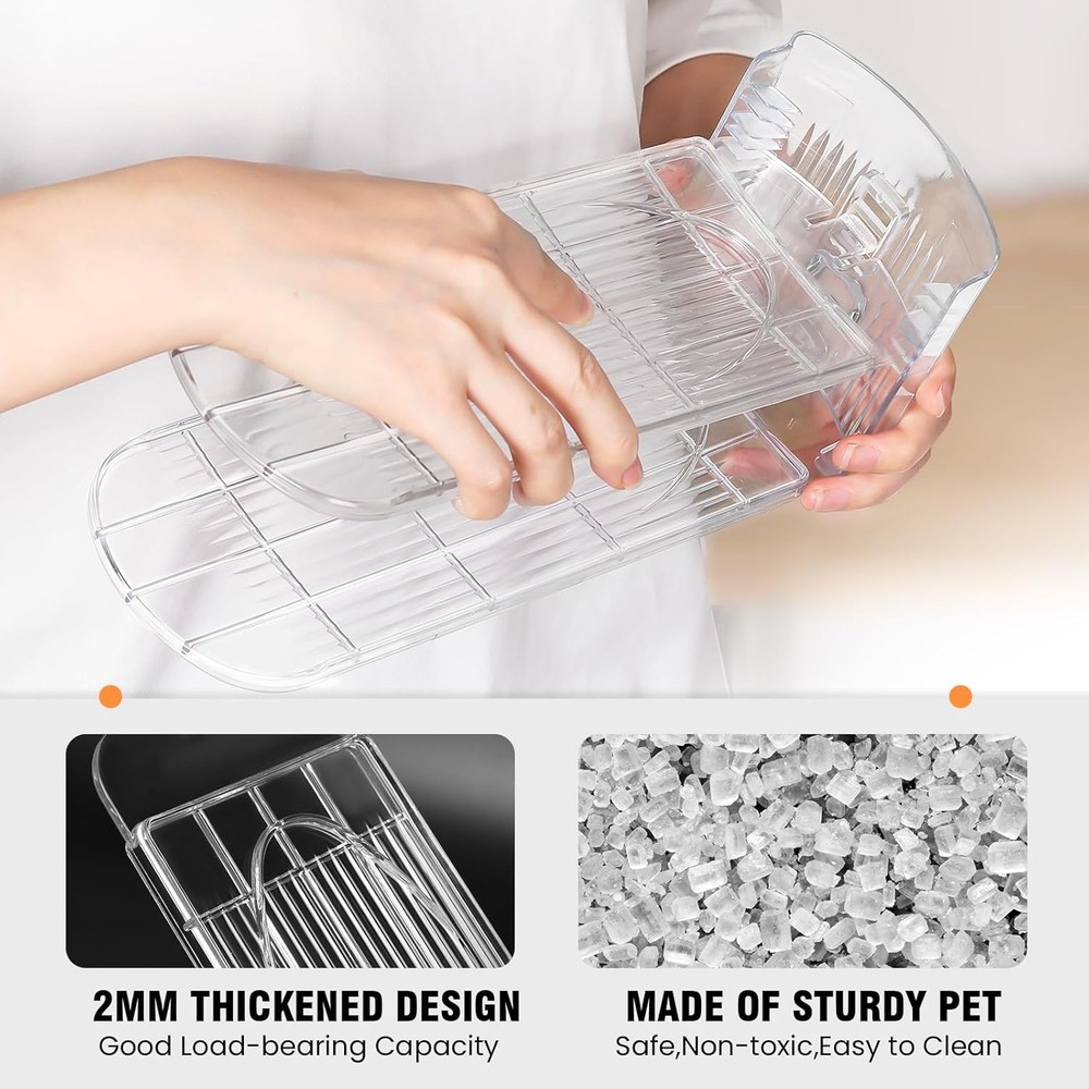 Adjustable Stackable 10-Pack Shoe Organizer for Closet - Space-Saving Design