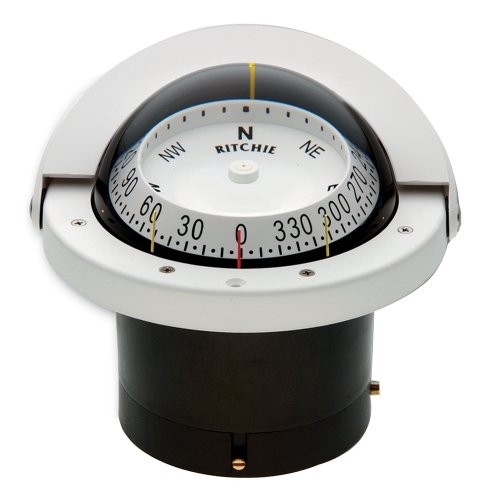 Ritchie Navigation 3925476 Navigator Compass Flush Mount White