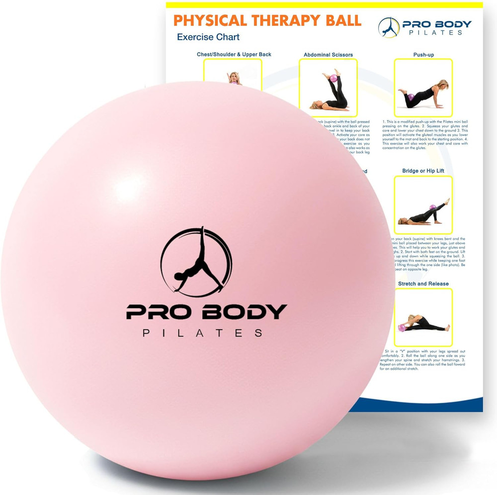 Exercise Balls Physical Therapy - 9 Inch Small Exercise Ball for between Knees f