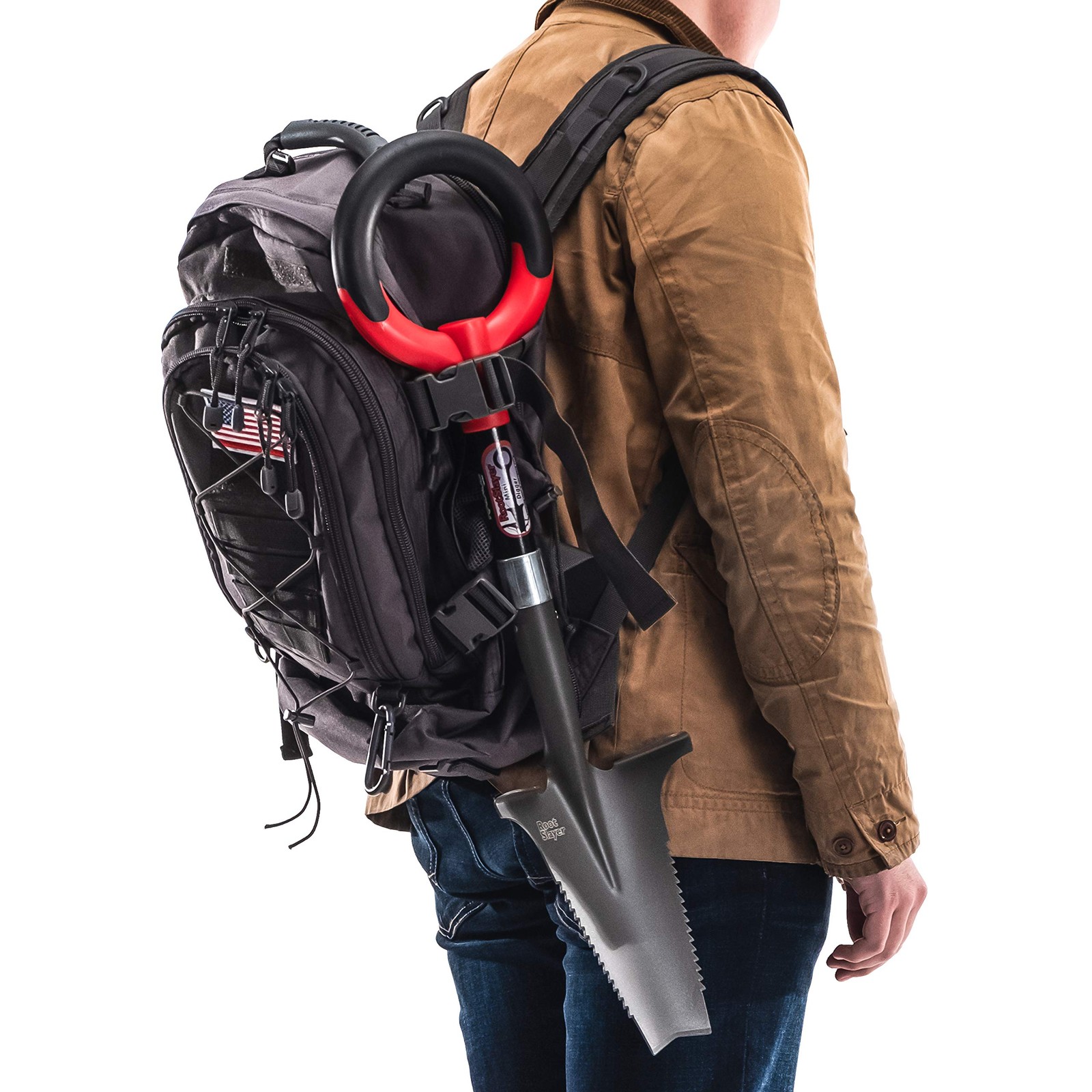 22411, Mini-Digger Shovel, Red