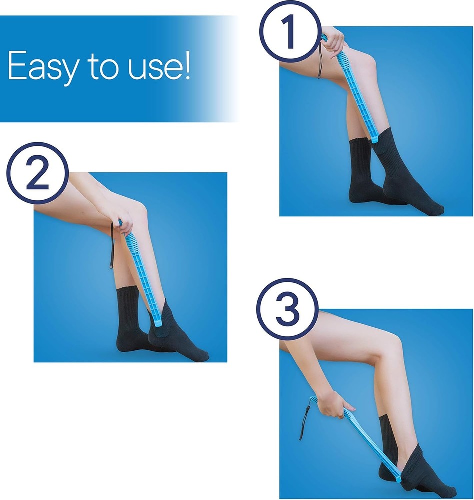RMS Compression Stocking or Sock Aid for Removing Socks Light to Medium...