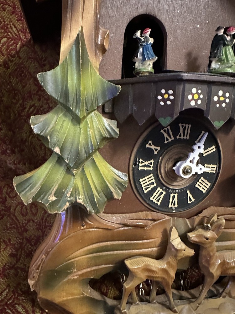 West Germany Black Forest Cuckoo Clock