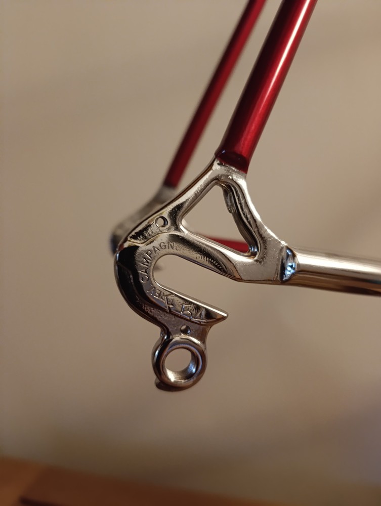 steel racing bike frame