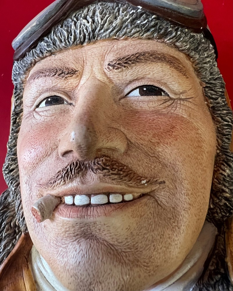 ROYAL FLYING CORPS 1917 PILOT BUST