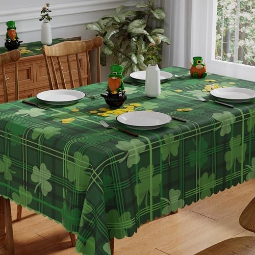 St Patricks Day Tablecloth Rectangle 60x84 Inch, 84" x 60" (Rectangular)