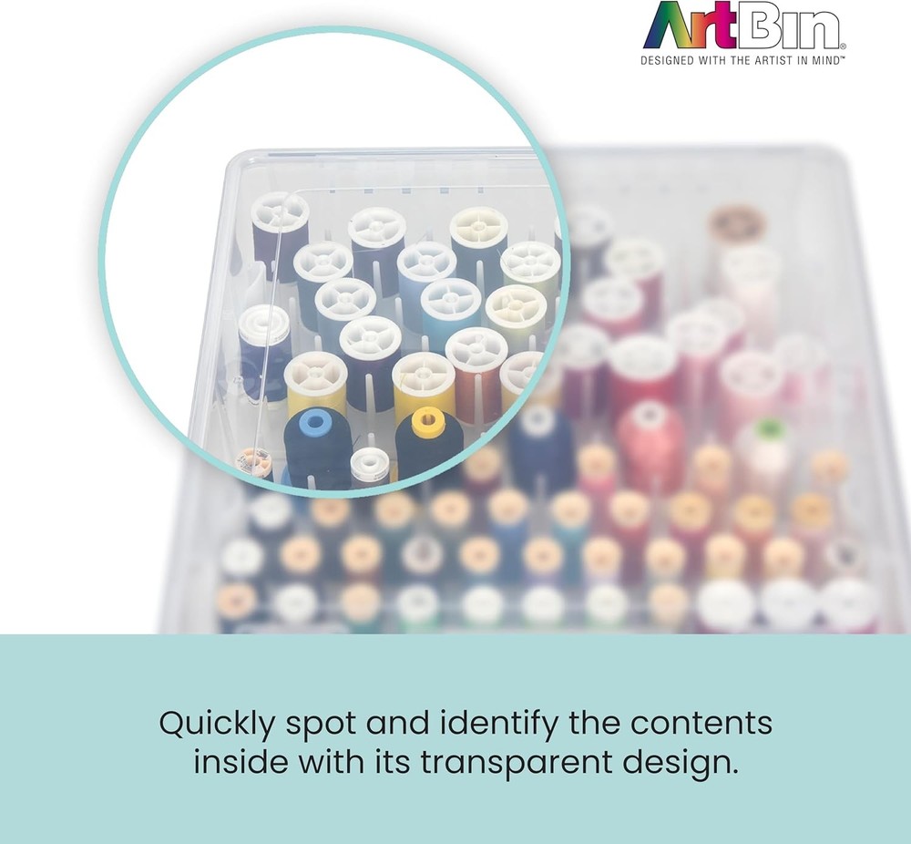 Super Satchel Thread Box Versatile Thread Storage Sewing Embroidery & Quilting