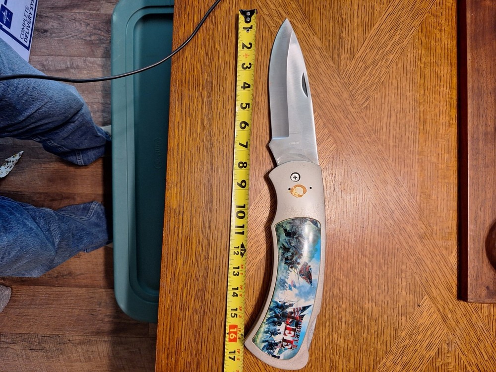 ROBERT E. LEE Folding 17 Inch LOCKING KNIFE