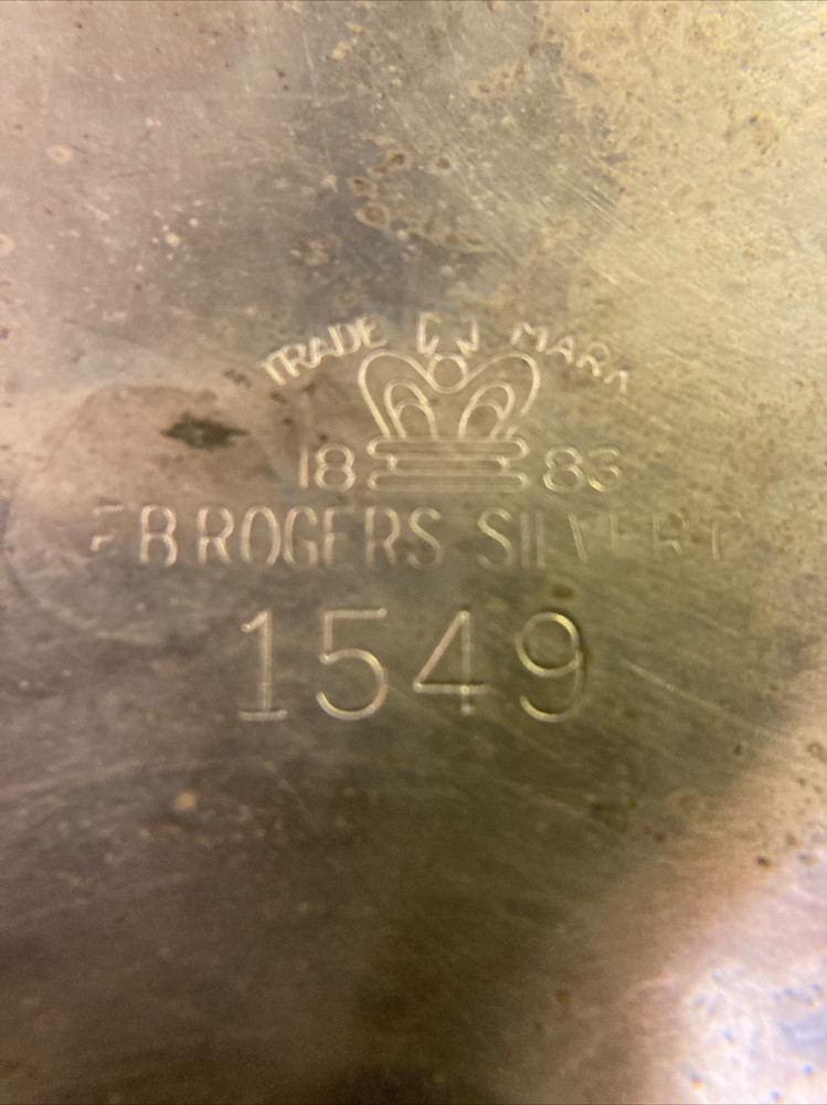 F.B. Rogers Silver Plate Casserole Dish with Anchor Hocking Fire King Glass Pie