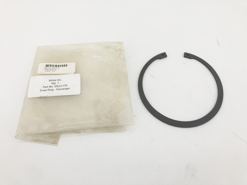 New Bofus CSJ-I-170 Snap Ring For Scavenger