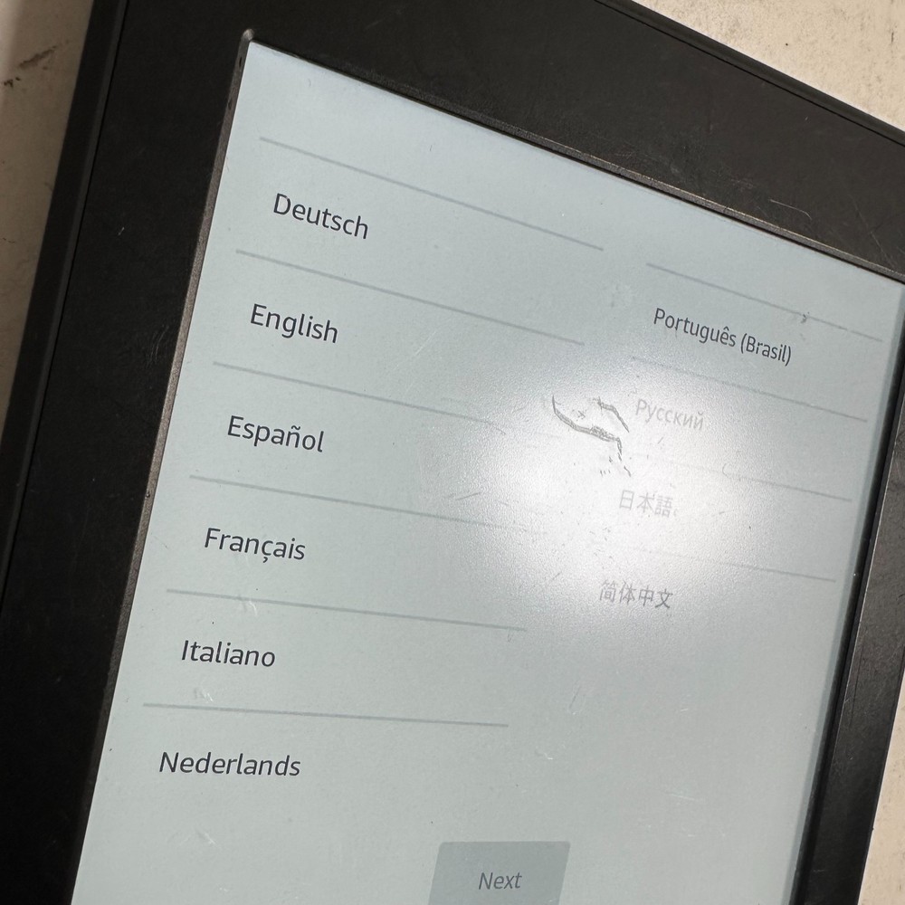 Amazon Kindle Paperwhite 6th Generation Black Wifi Handheld eBook Reader