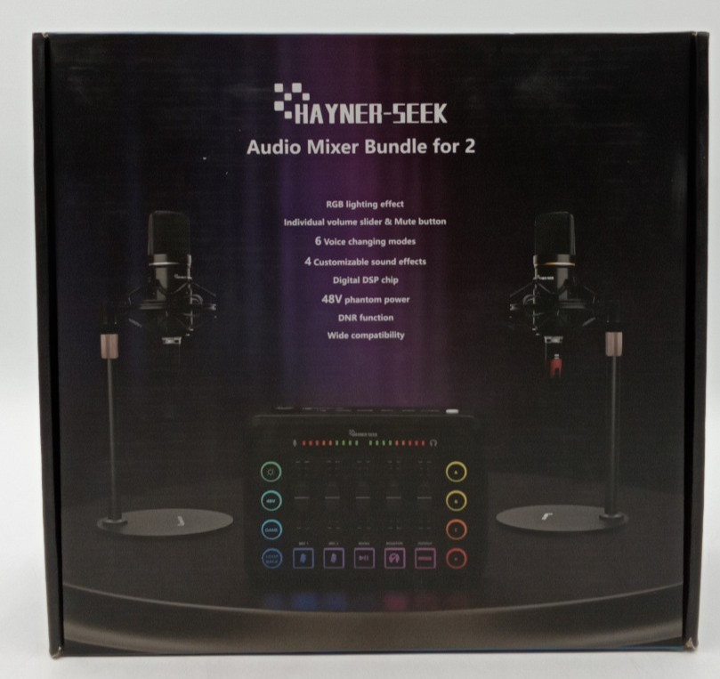 Heyner seek audio mixer bundle for 2