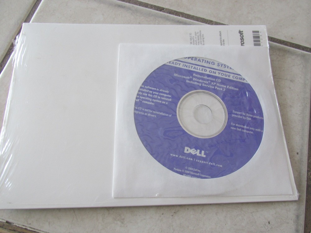 Microsoft Windows XP Home Edition Version 2002 New Sealed