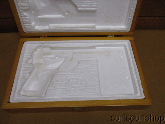 Vintage Colt Wooden Presentation Box