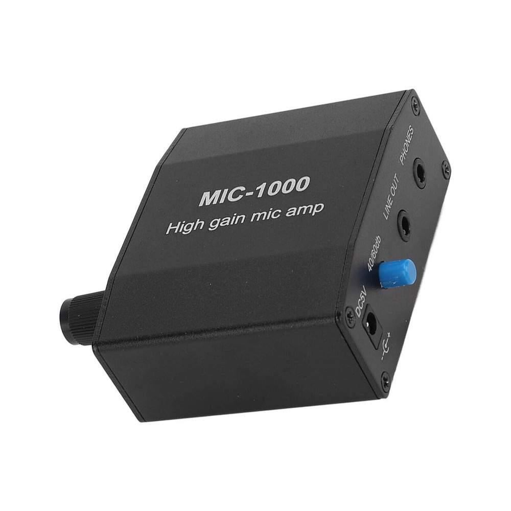 High Gain Microphone Amplifier - 1000x Audio Amp for Mic - Accessory New