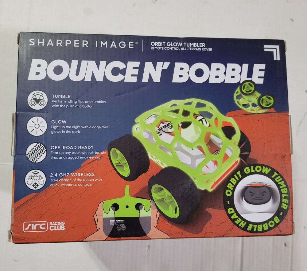 Sharper Image Orbit Glow Tumbler - Remote Control- New