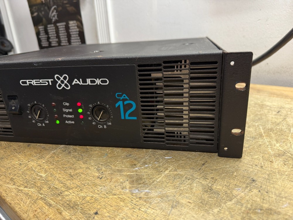 CREST AUDIO CA12 Power Amplifier