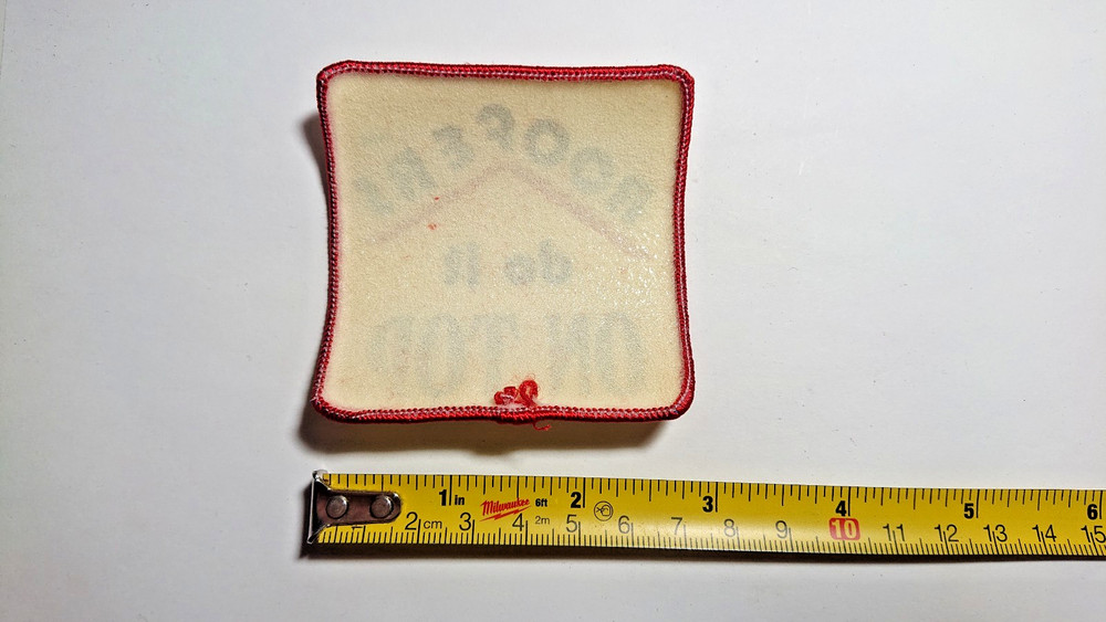 Vintage Joke Patch Roofers