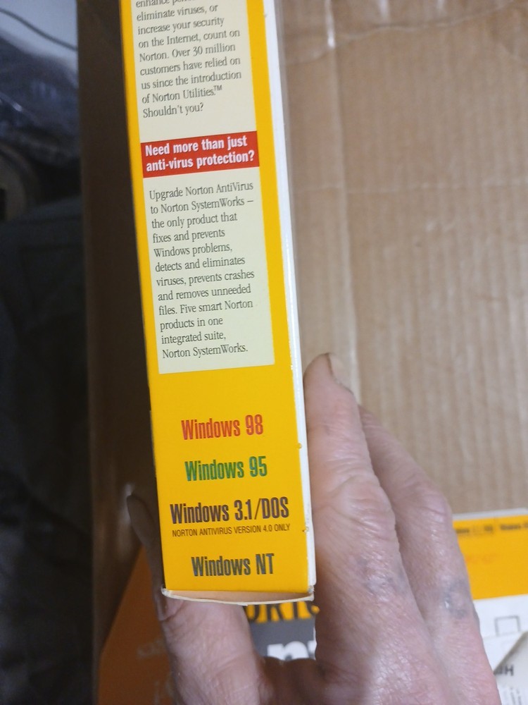 Symantek Norton Antivirus Version 5.0 (1998)