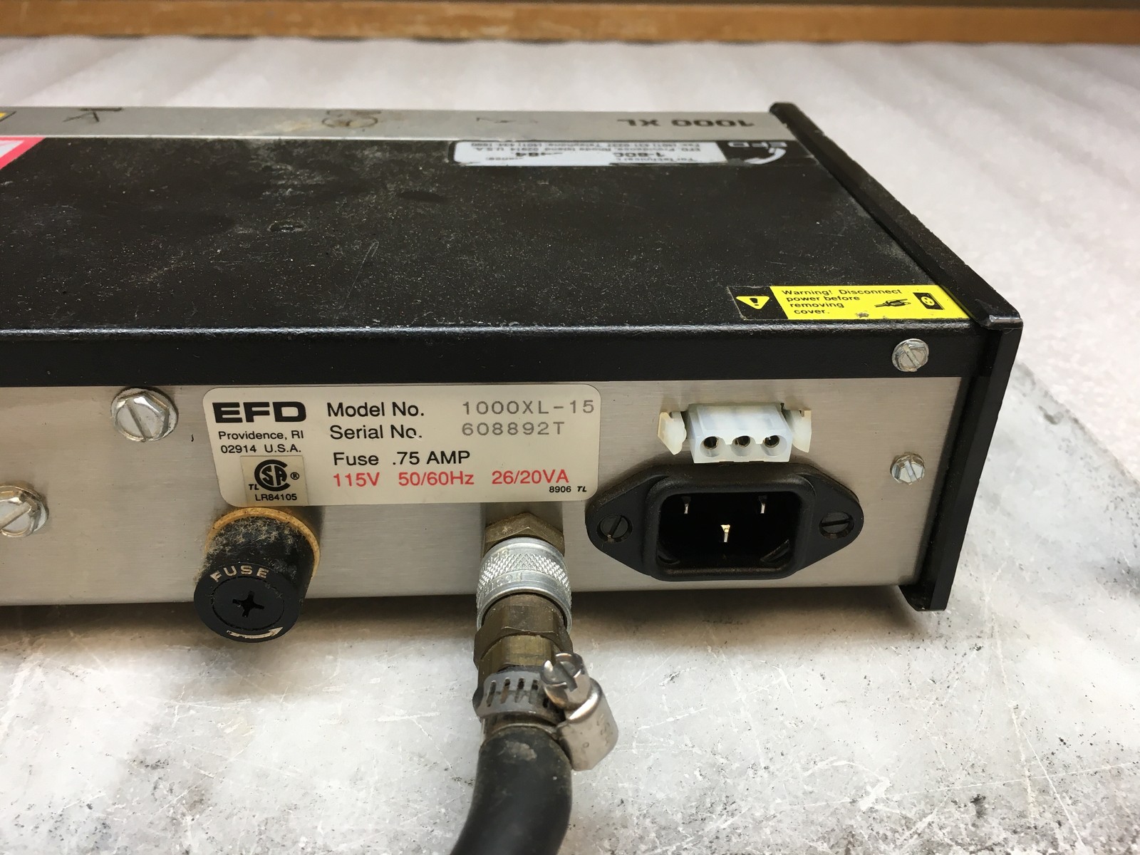 EFD 1000XL Electronic Fluid Adhesive Dispenser Device with Pedal