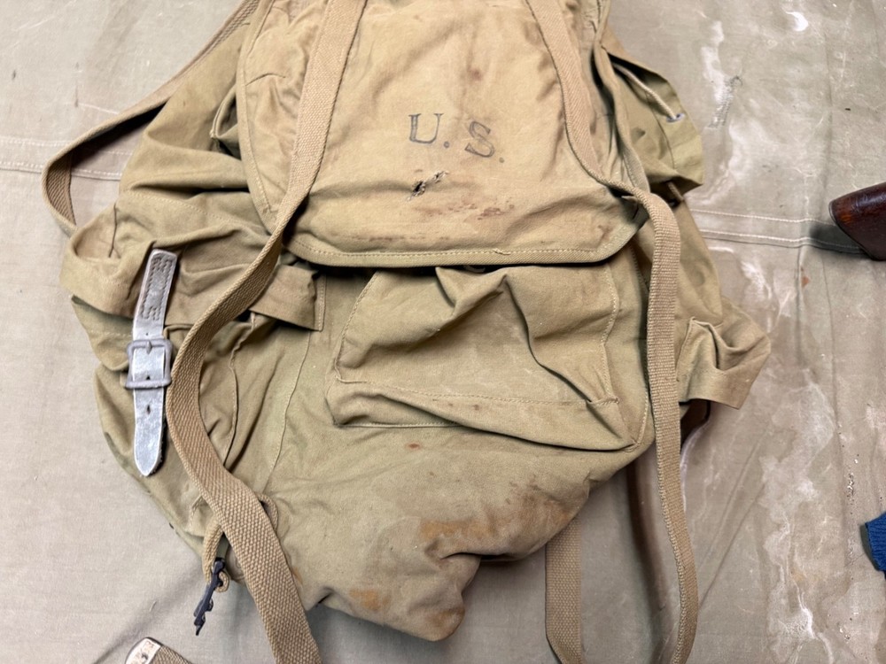 ORIGINAL WWII US ARMY M1942 MOUNTAINEER 10TH MOUNTAIN RUCKSACK FIELD BACKPACK