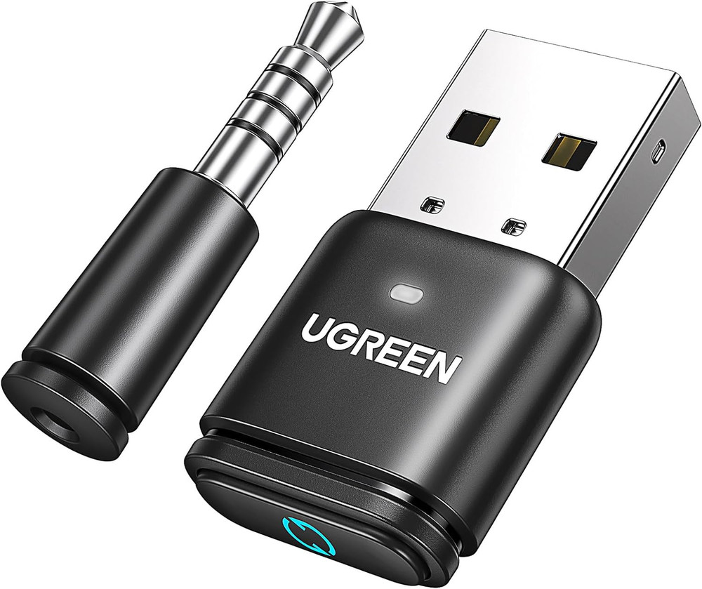 UGREEN Bluetooth 5.3 Adapter for PS4 PS5 USB Audio Transmitter APTX Connecting B