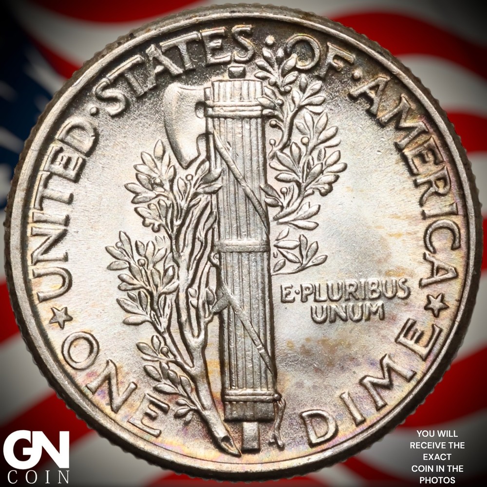 1929 P Mercury Dime A9715