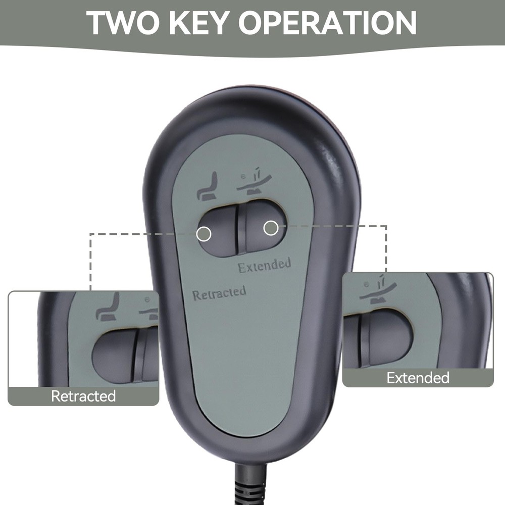 2 Button 5 Pin Remote Control Hand Switch For Electric Recliner Sofa Part Kit