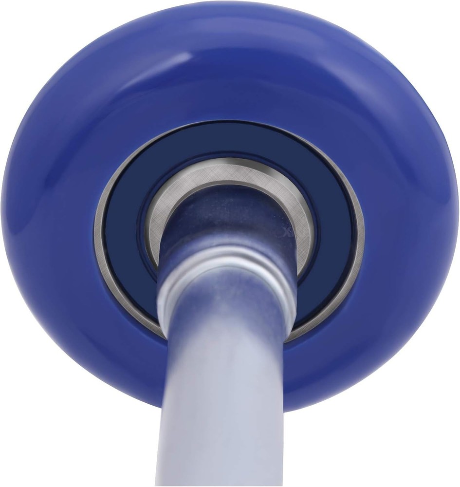 10 Pack Blue 2" Nylon Garage Door Rollers with Precision Seals - Quiet & Durable