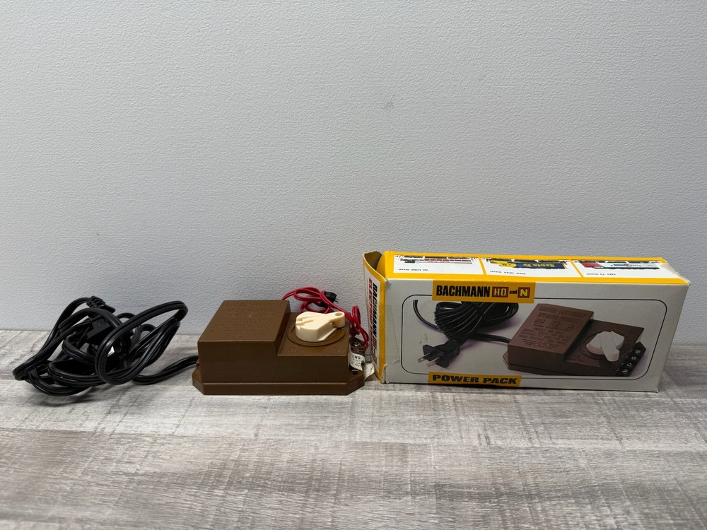 Bachmann HO N Scale Power Pack Model 6607 Analog Train Controller UL Listed