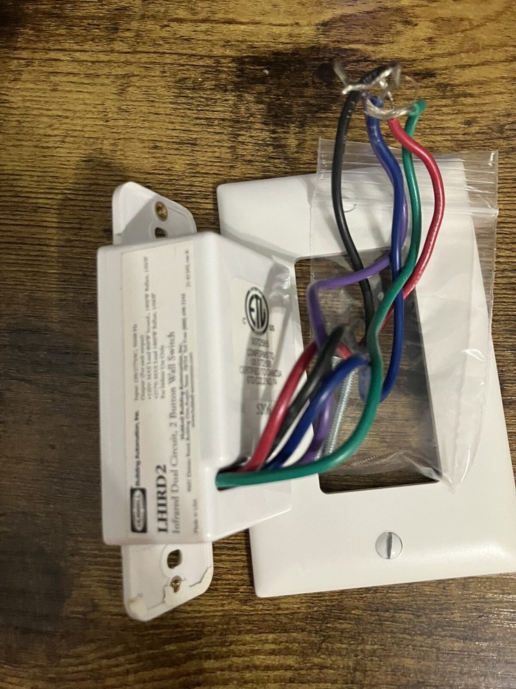 New Sensor Switch WALL SWITCH DECORATOR SENSOR WSD-2P-A MOTION DETECTOR SWITCH