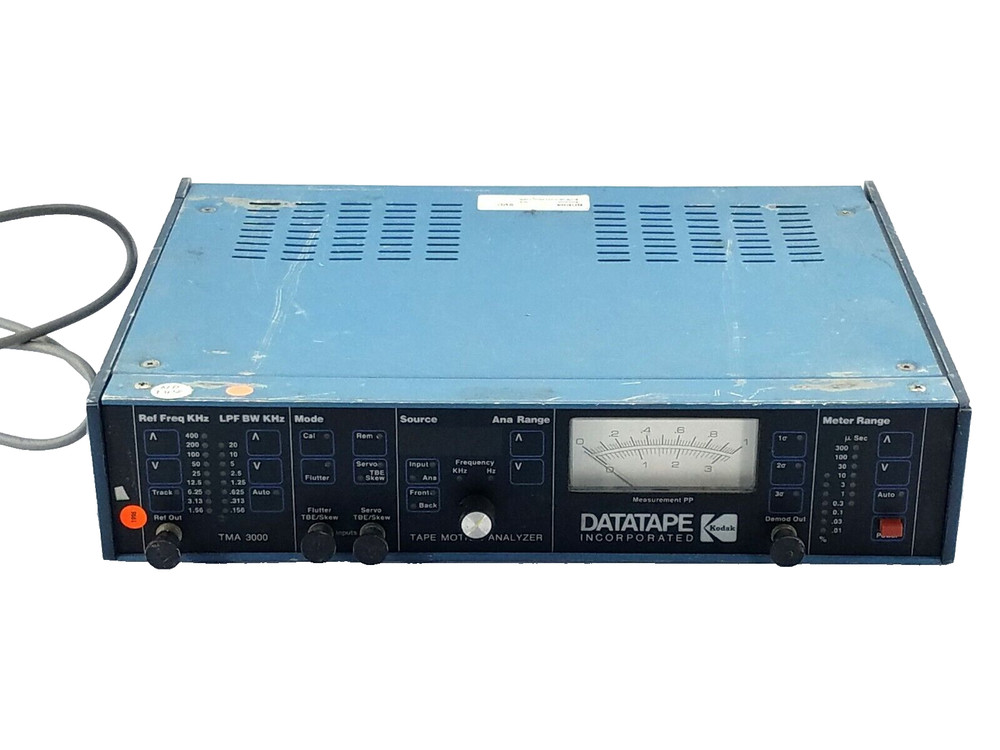 Kodak (Datatape) TMA3000 Tape Motion Analyzer
