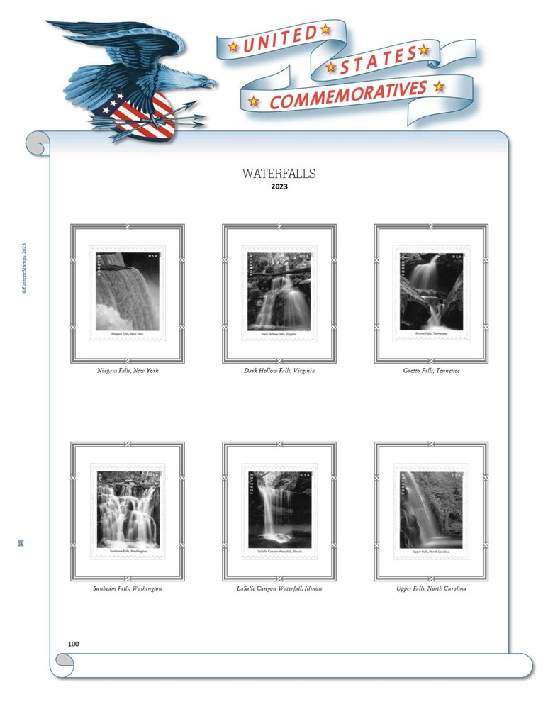 2023 U.S. Commemorative Singles COMPLETE Supplement (White Ace Alternative)