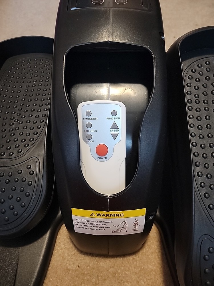 ANCHEER Under Desk Elliptical Machine, Electric Seated Pedal Exerciser Remote
