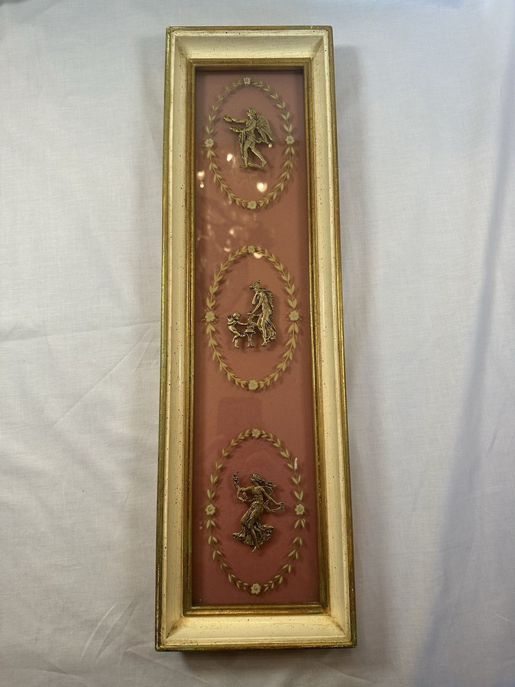 Decorative Art Featuring 3 Different With Classical & Mythological Figures