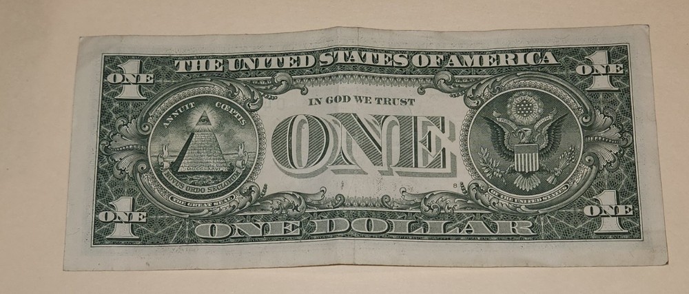 $1 Bill Trinary / Fancy Serial Number