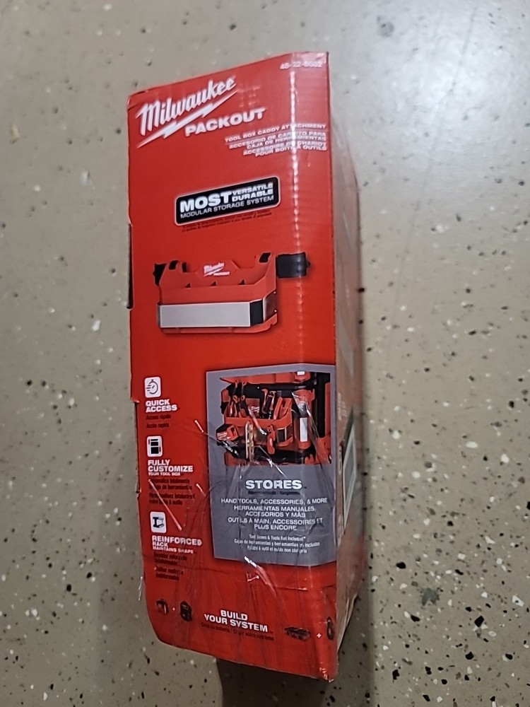 Milwaukee Packout Tool Box Caddy Attachment