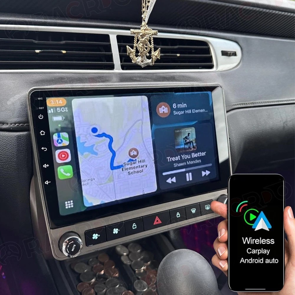 For Chevrolet Camaro 2010-2015 Android 15.0 Apple CarPlay Car Stereo Radio GPS