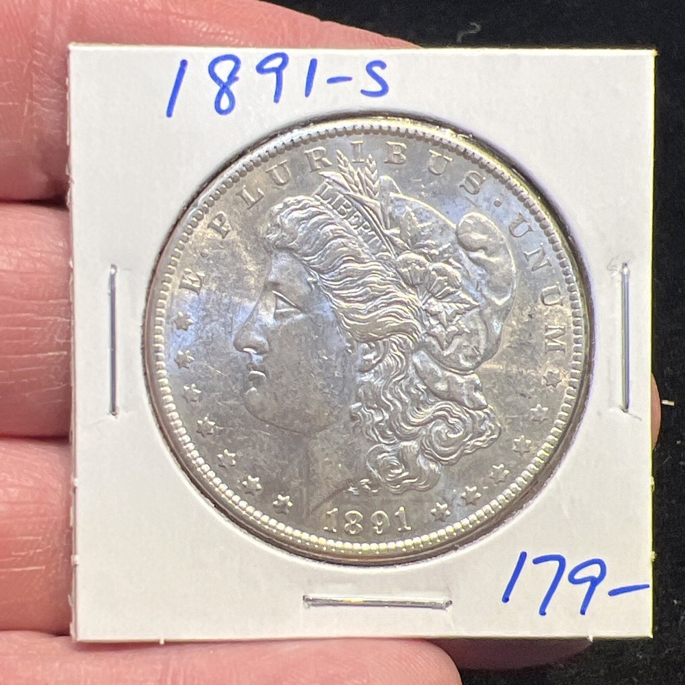 1891-s Morgan Silver Dollar