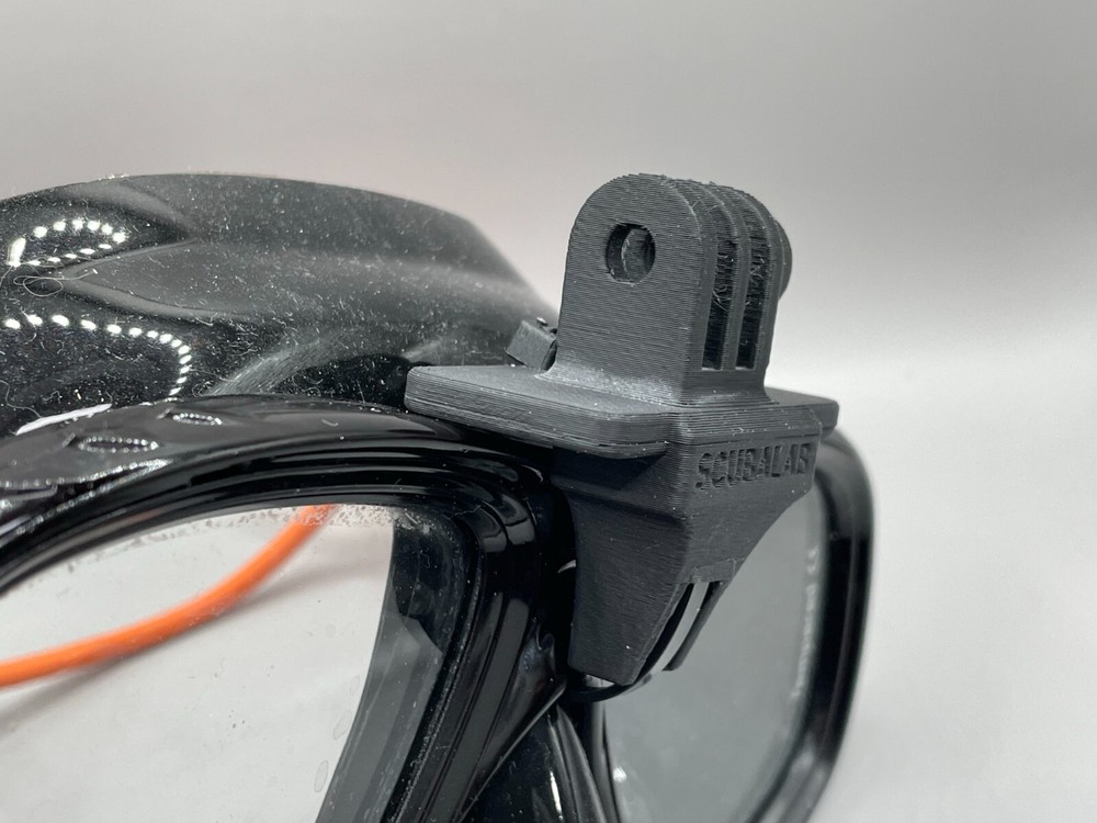 Universal scuba Mask Mount for GoPro
