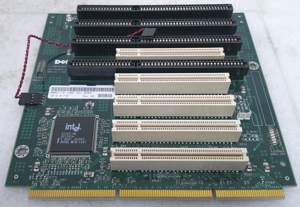 Dell 9171E Optiplex PCI ISA Riser Card TESTED