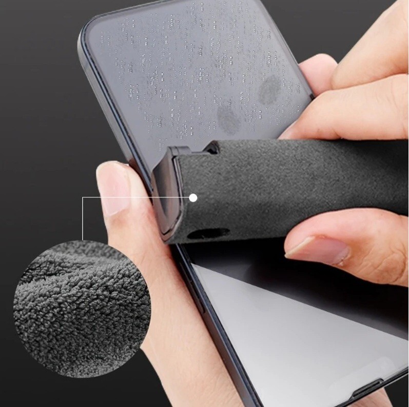 2X Spray Microfiber Phone Laptop Device Screen Cleaner stocking Stuffer #E55x2