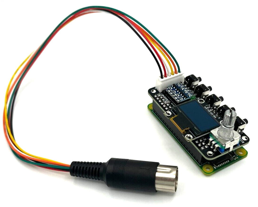 Commodore 1541 Emulator Complete incl PI Zero & 2GB SD CARD, OLED, USA Seller!