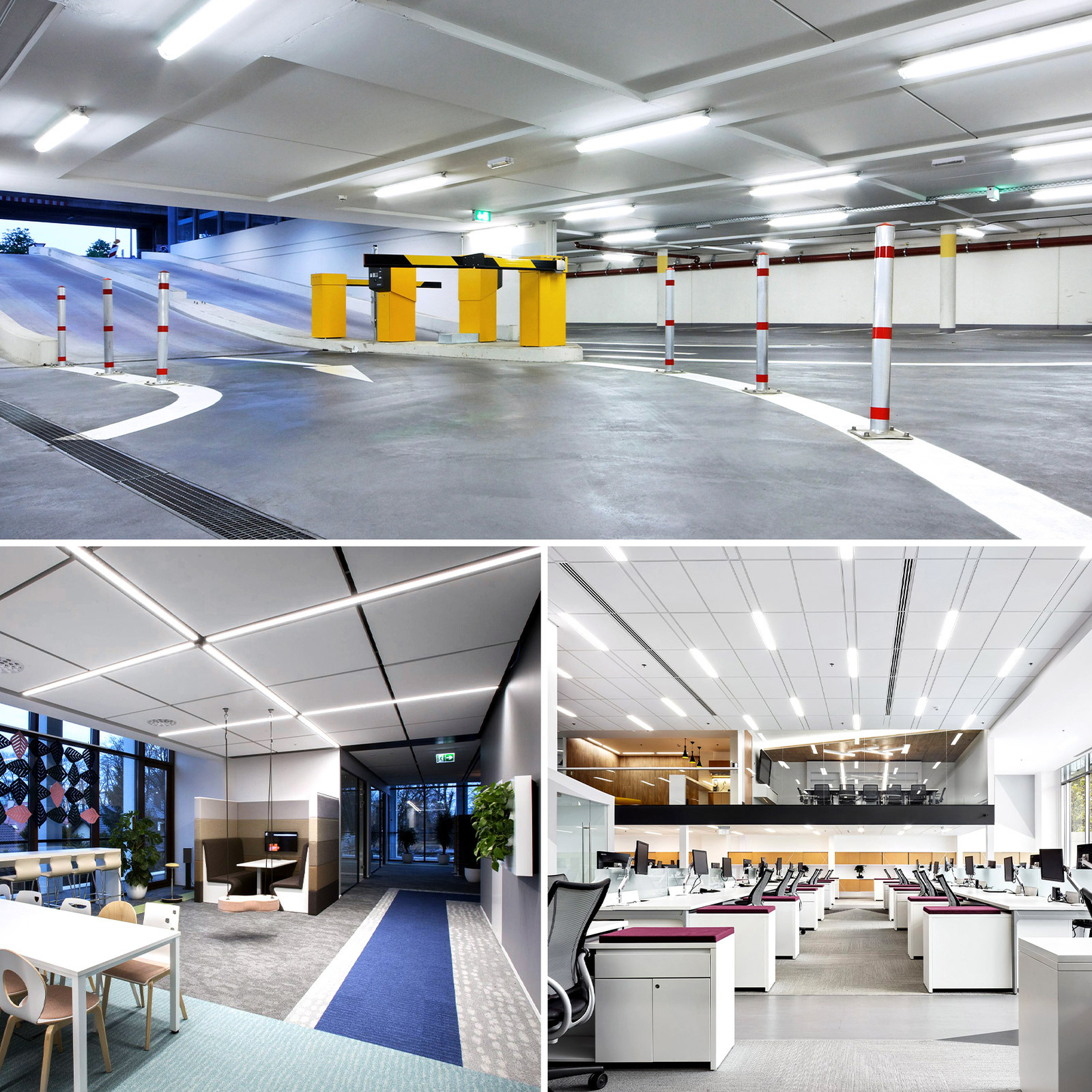 LED Strip Light Batten Tube Garage Ceiling Light 1FT 2FT 3FT 4FT