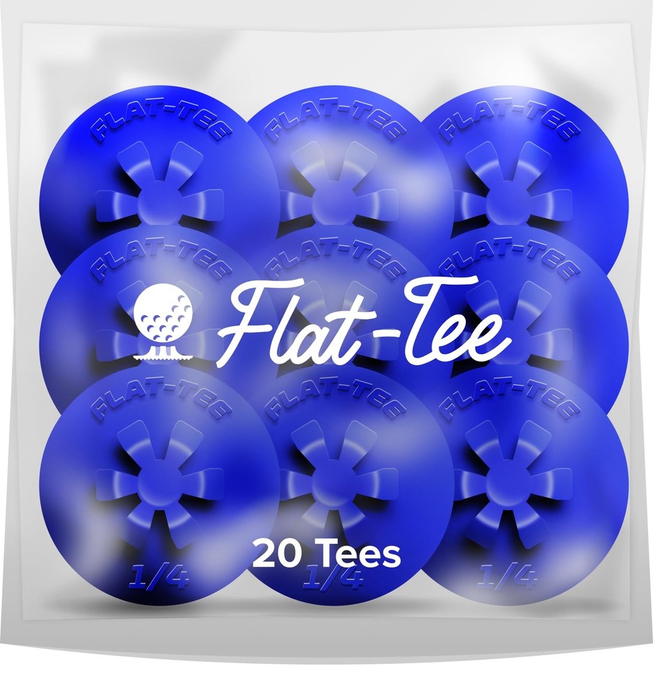 Golf Tee Consistent Height USGA Conforming Virtually Unbreakable Multicolor