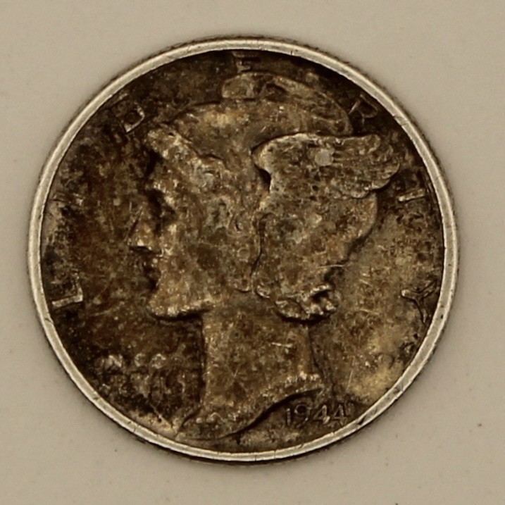 1944 Mercury Dime