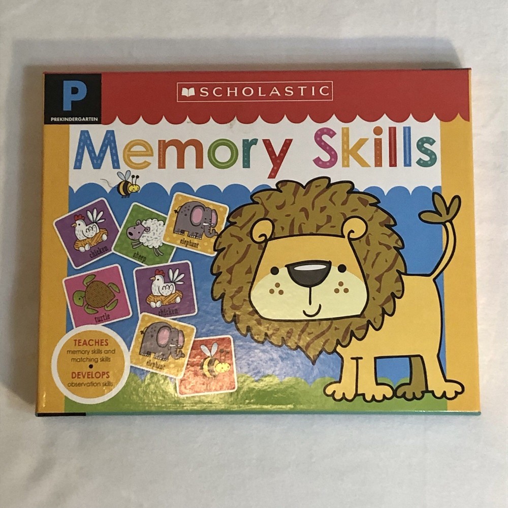 Scholastic Memory Skills PreKindergarten Game
