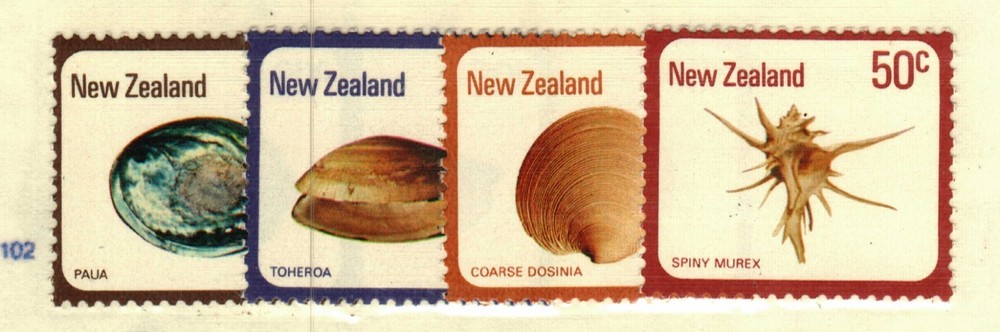 New Zealand #692-5 MNH shells