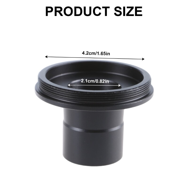 23.2mm Microscope Objective Tube Adapter to M42 Camera Mount Microscope Part