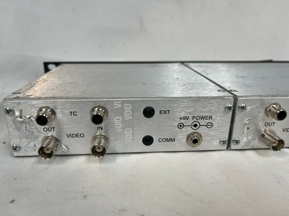 3 Horita RM-50 II Sync Generators On Rack