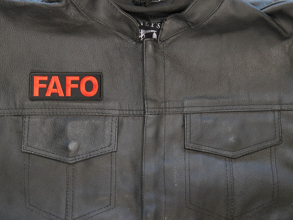 FAFO Patch- 4x1.5 inch - P7874